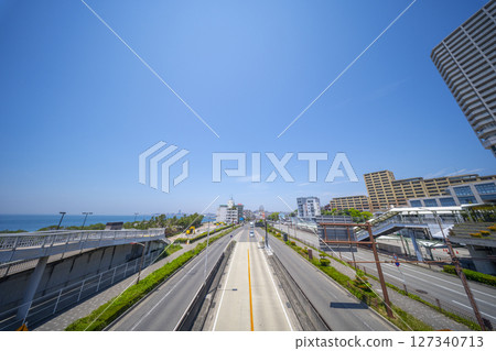 從舞子甲板看到的國道 127340713