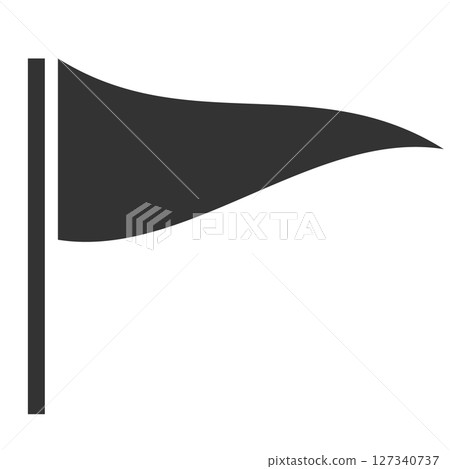 簡單的國旗圖標素材 127340737