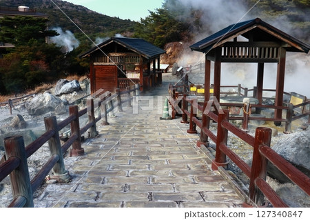 雲仙地獄散步道（大糸地獄和溫泉蛋店方向） 127340847