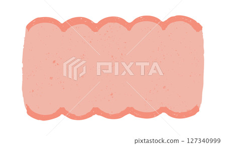 Hand drawn cute intestine cross section Hand drawn cute intestine cross section 127340999