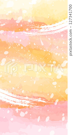 橙色日本圖案秋季背景 127341700