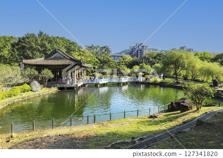 Zhishan Garden, a park within the National Palace Museum of Taiwan Zhishan Garden, a park within the National Palace Museum of Taiwan 127341820