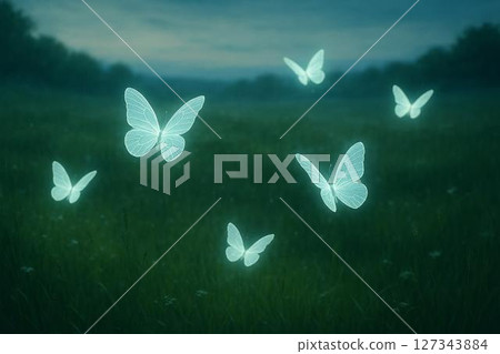 Spread wings 127343884