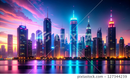 Neon City 127344239