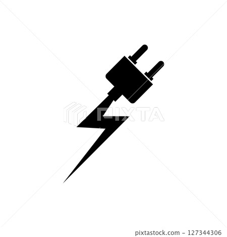 Electrical plug icon Electrical plug icon 127344306