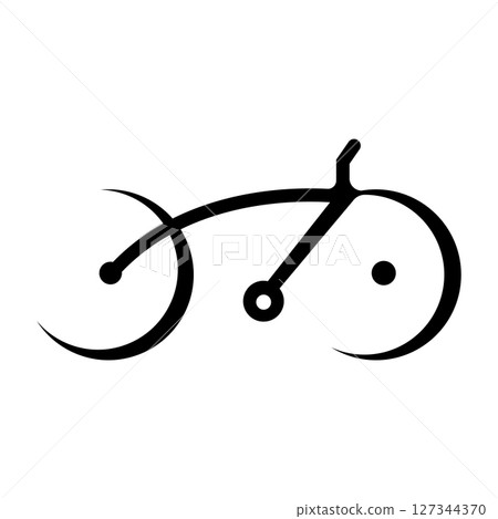 bicycle icon bicycle icon 127344370