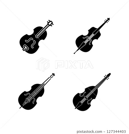 Contrabass icon element 127344403