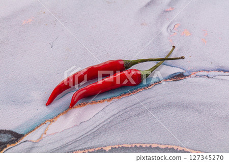Hot spicy red chili peppers Hot spicy red chili peppers 127345270