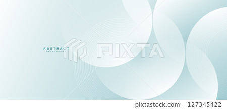 Abstract minimal geometric circle soft lines background. Vector illustration Abstract minimal geometric circle soft lines background. Vector illustration 127345422
