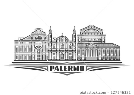 Vector illustration of Palermo 127346321