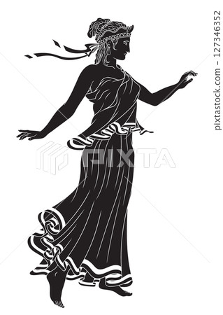 Vector Greek women. 127346352