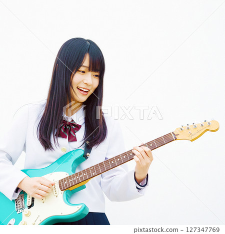 guitar, guitars, high school student 127347769