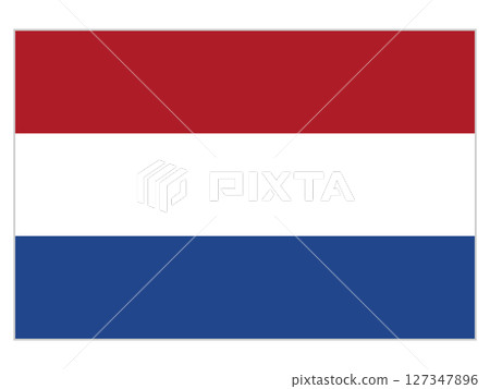 Dutch flag (with frame) Dutch flag (with frame) 127347896