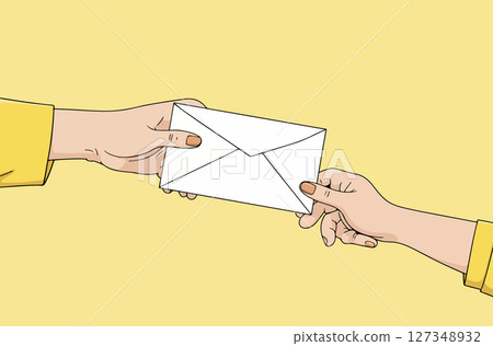 Passing an Envelope 127348932