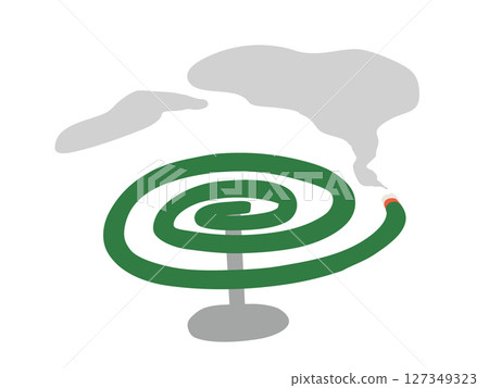 Mosquito coil without main wire 127349323