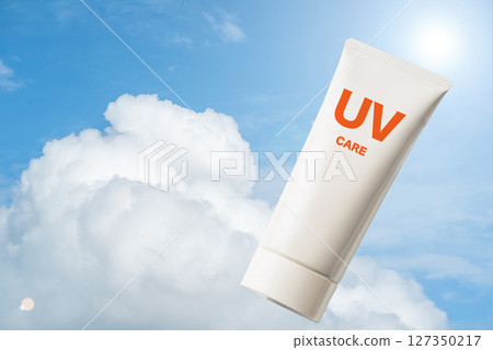 Sun care 白色防曬管 127350217