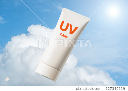Sun care 白色防曬管 127350219