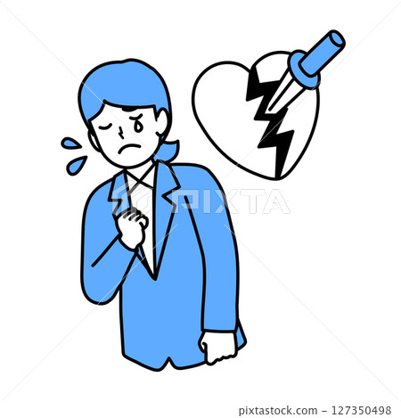 騷擾插圖 127350498