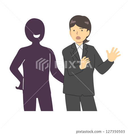 Harassment illustration 127350503