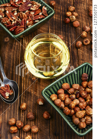 Fresh Nut Oil. 127350733