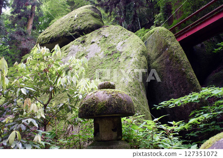 栃木縣、名草巨石、大久石 栃木縣、名草巨石、大久石 127351072