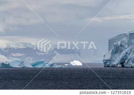 Antarctic landscape near Graham passage 127351619