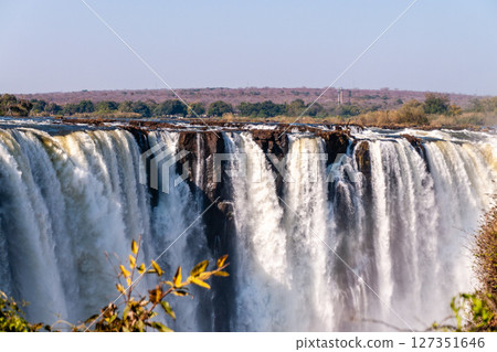 Close-up of the Victoria Falls 127351646