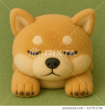 A sleeping puppy 127351736