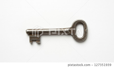 Close-Up of Juicy Ripe Watermelon Slice with Seeds on Wooden Surface 127351939