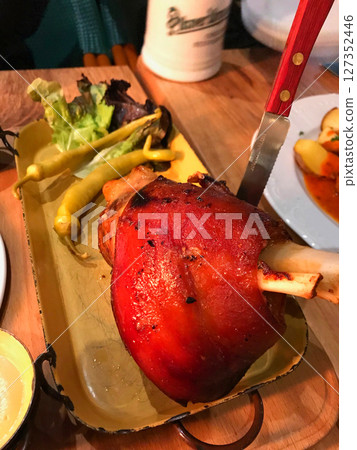 A must-try dish in the Czech Republic: pork knuckle A must-try dish in the Czech Republic: pork knuckle 127352446