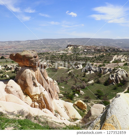 Cappadocia Esentepe Three Sisters Rocks 127352859
