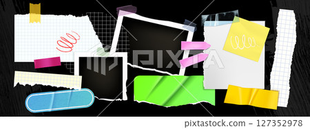 Y2K photo frame collage 127352978