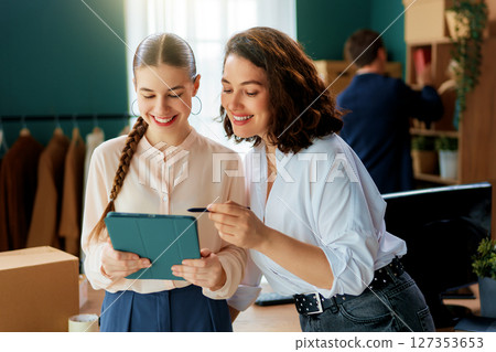 designers are working in studio designers are working in studio 127353653