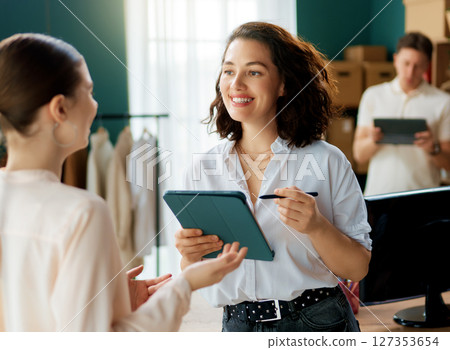 designers are working in studio designers are working in studio 127353654