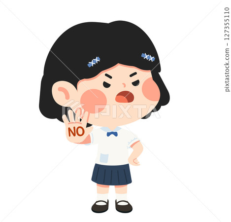 Cute Girl Stand Proud and Say No Cute Girl Stand Proud and Say No 127355110