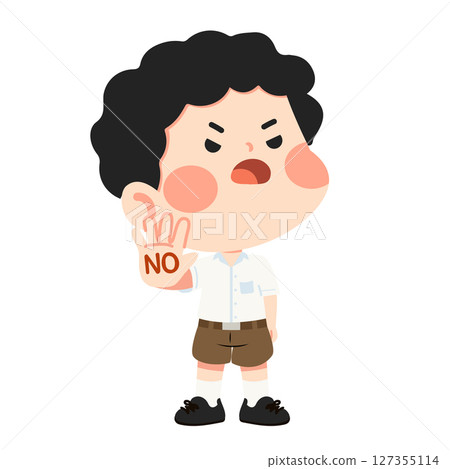 Confident Boys Stand Up and Say No 127355114
