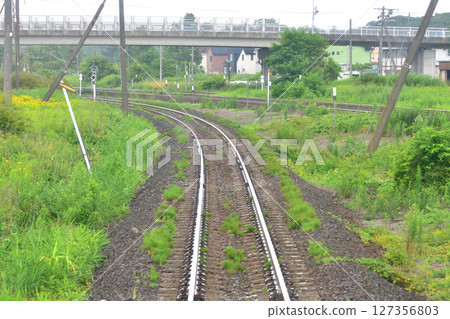 JR北海道石勝線從追分站到新夕張站的本地火車景觀（2023年夏季） 127356803
