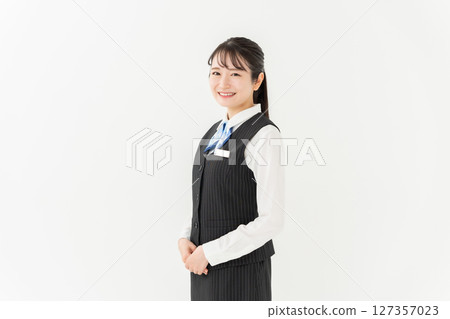 制服行業的女人 127357023