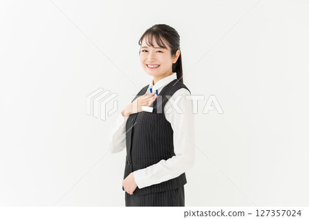 Woman in uniform business leave it to me Woman in uniform business leave it to me 127357024