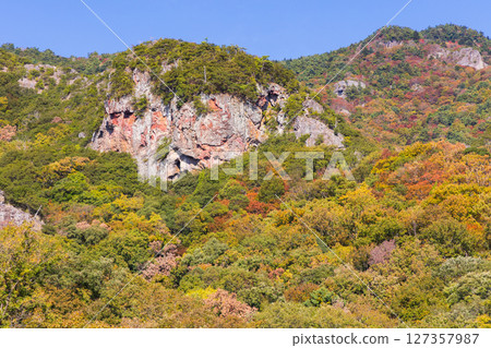 Autumn in Shodoshima - Autumn leaves in Kankakei 127357987