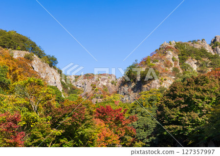 Autumn in Shodoshima - Autumn leaves in Kankakei 127357997