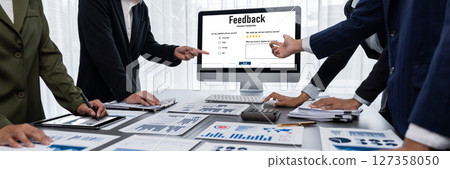 Customer feedback and review analysis by brisk computer software 127358050