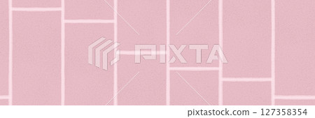 Putty pink plasterboard sheets with smooth bg 127358354