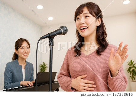 Voice training for girls 127358616