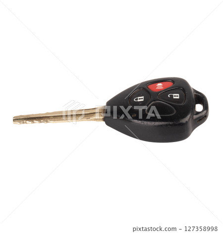 car key isolated on white car key isolated on white 127358998