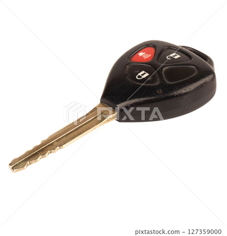 car key isolated on white car key isolated on white 127359000