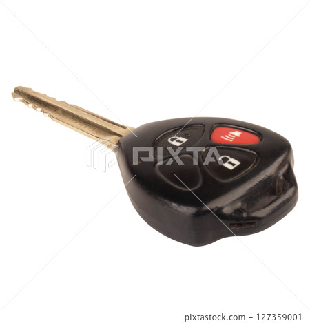 car key isolated on white car key isolated on white 127359001
