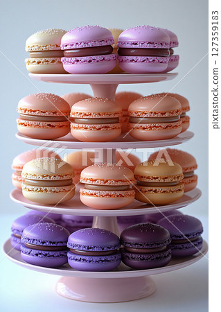 macaron, candy, macaroon 127359183