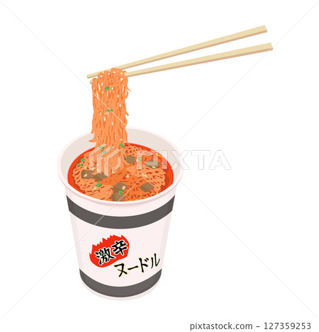 用筷子吃辣泡麵的圖解 用筷子吃辣泡麵的圖解 127359253