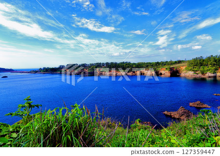 East coast of TojinboOshima Island seen from the east coast 127359447